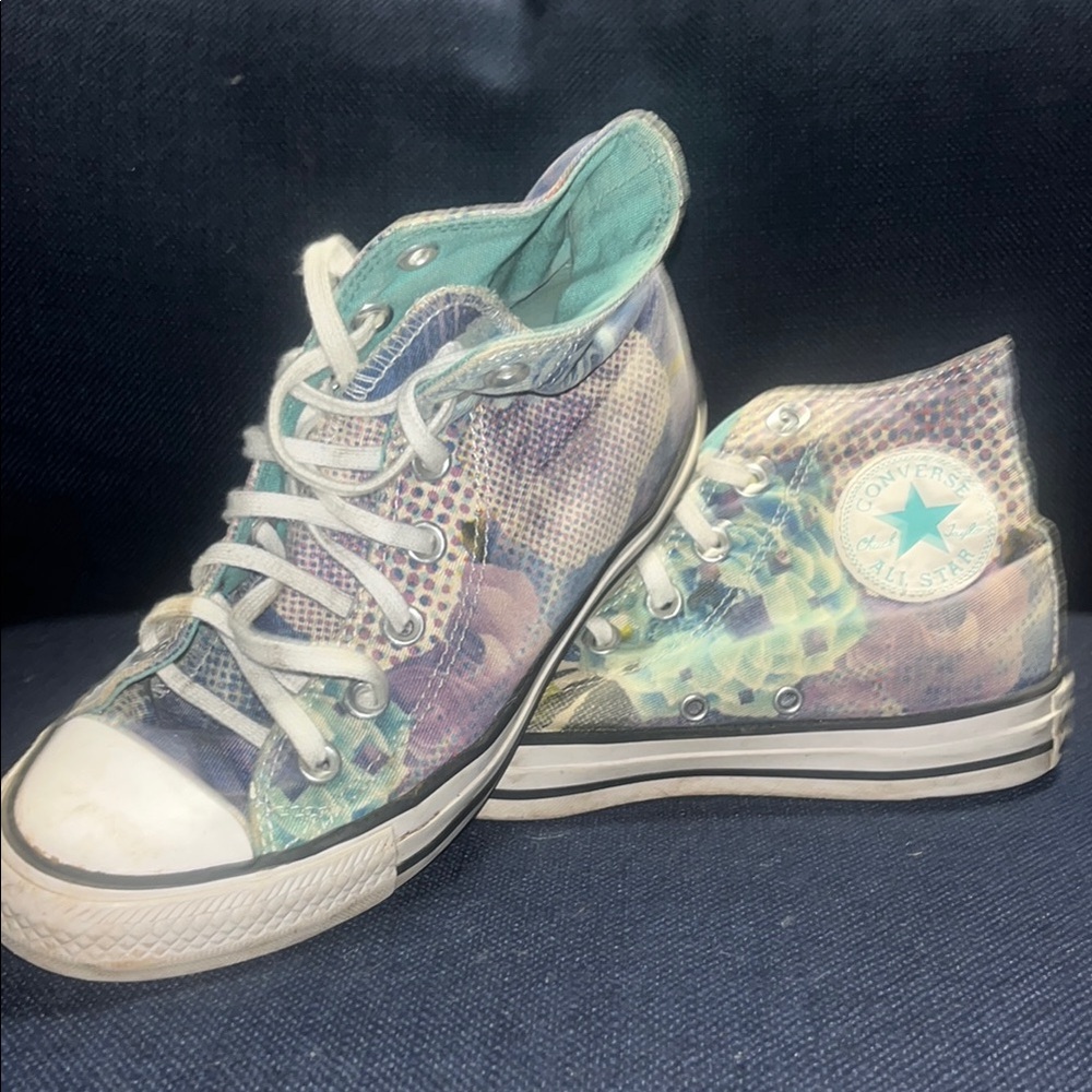 Converse Multicolor High-Top Sneakers